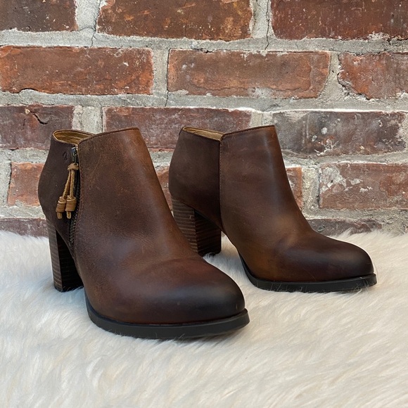Sperry Top Sider Dasher Lille Ankle Boots, Size 9M - Picture 1 of 17